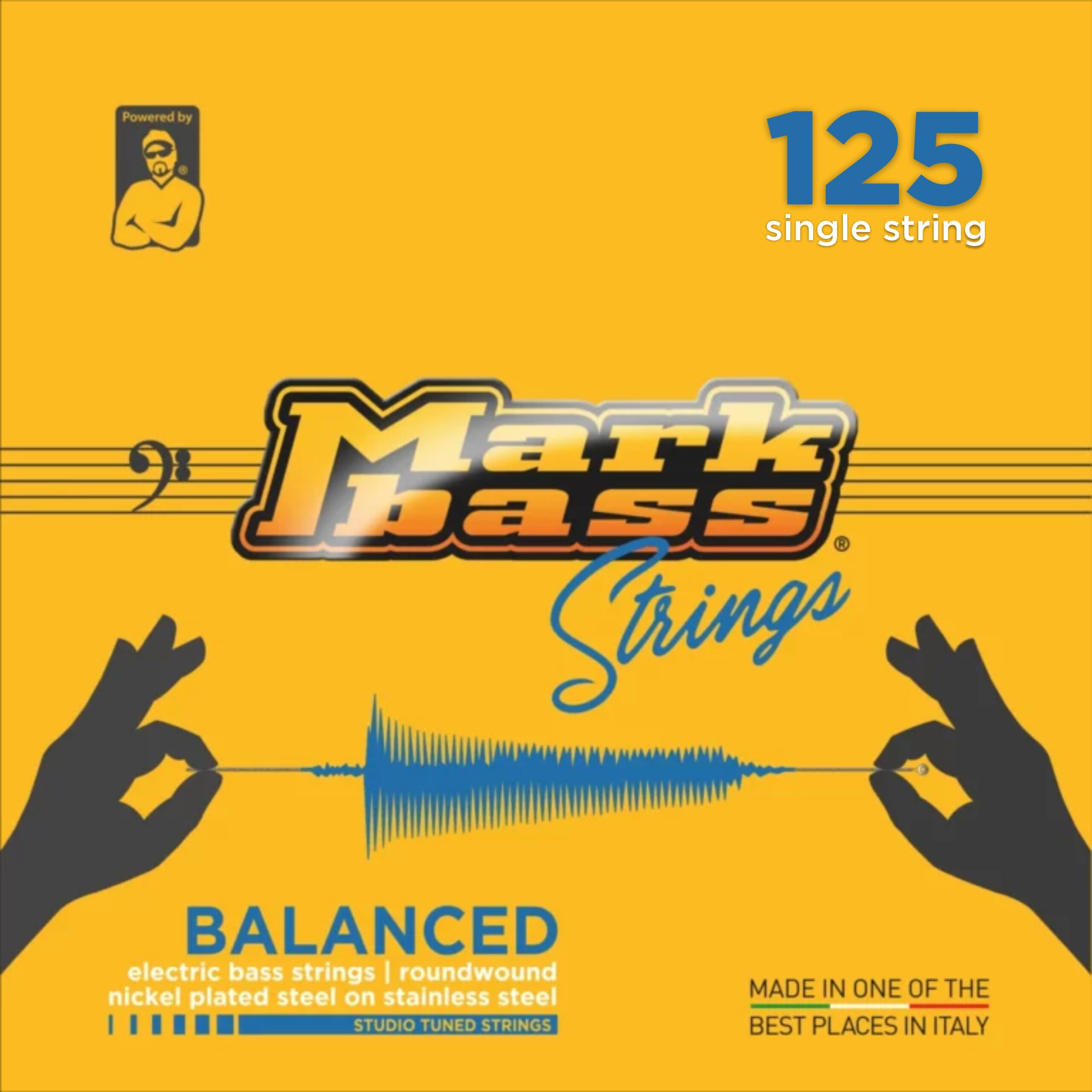 BALANCED Series Electric bass nickel plated steel on stainless steel